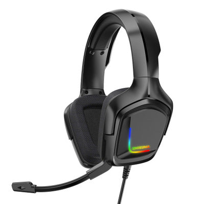 Cuffie Gaming RGB con Microfono | Headset Cablate K20 in ABS per PC e Console