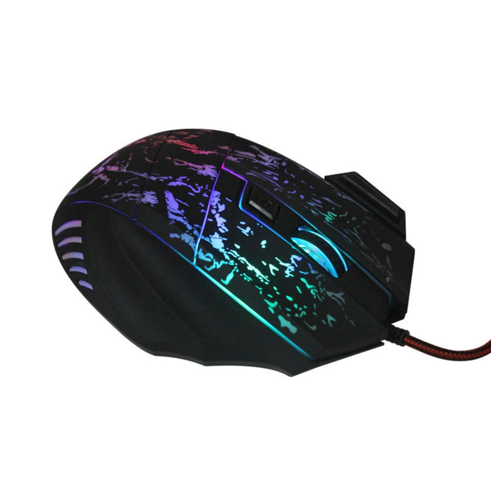 Mouse Gaming RGB con Filo | Ultra Thin Design per PC e Laptop