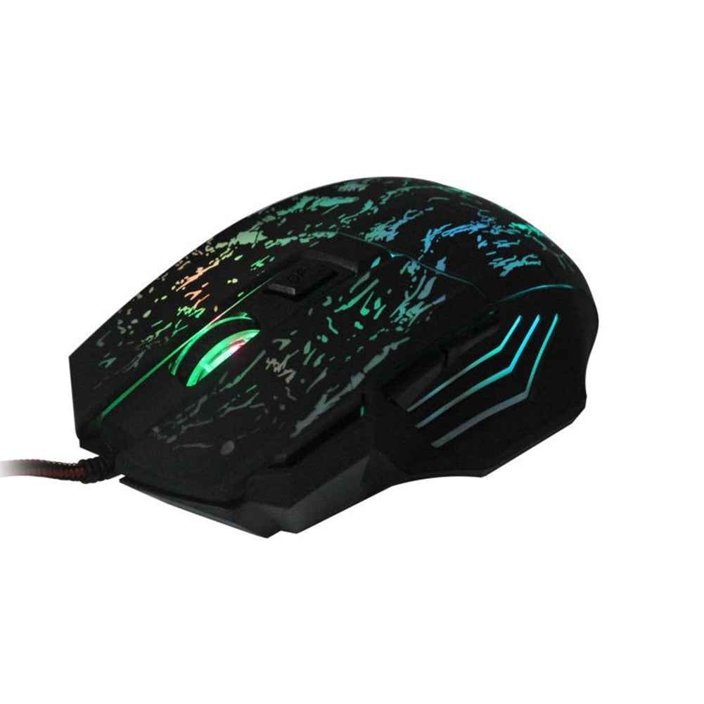 Mouse Gaming RGB con Filo | Ultra Thin Design per PC e Laptop