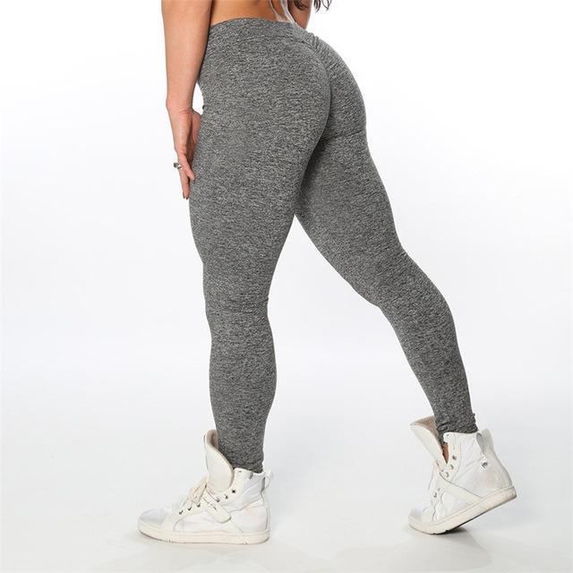 Leggings Push Up Donna | Vita Alta Modellante Fitness