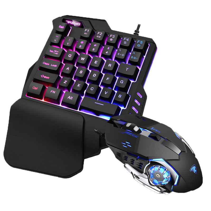 Keypad Meccanico RGB a Una Mano | Tastiera Gaming USB per FPS e MOBA